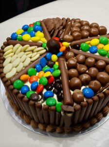 Chocolate and Beans Cake