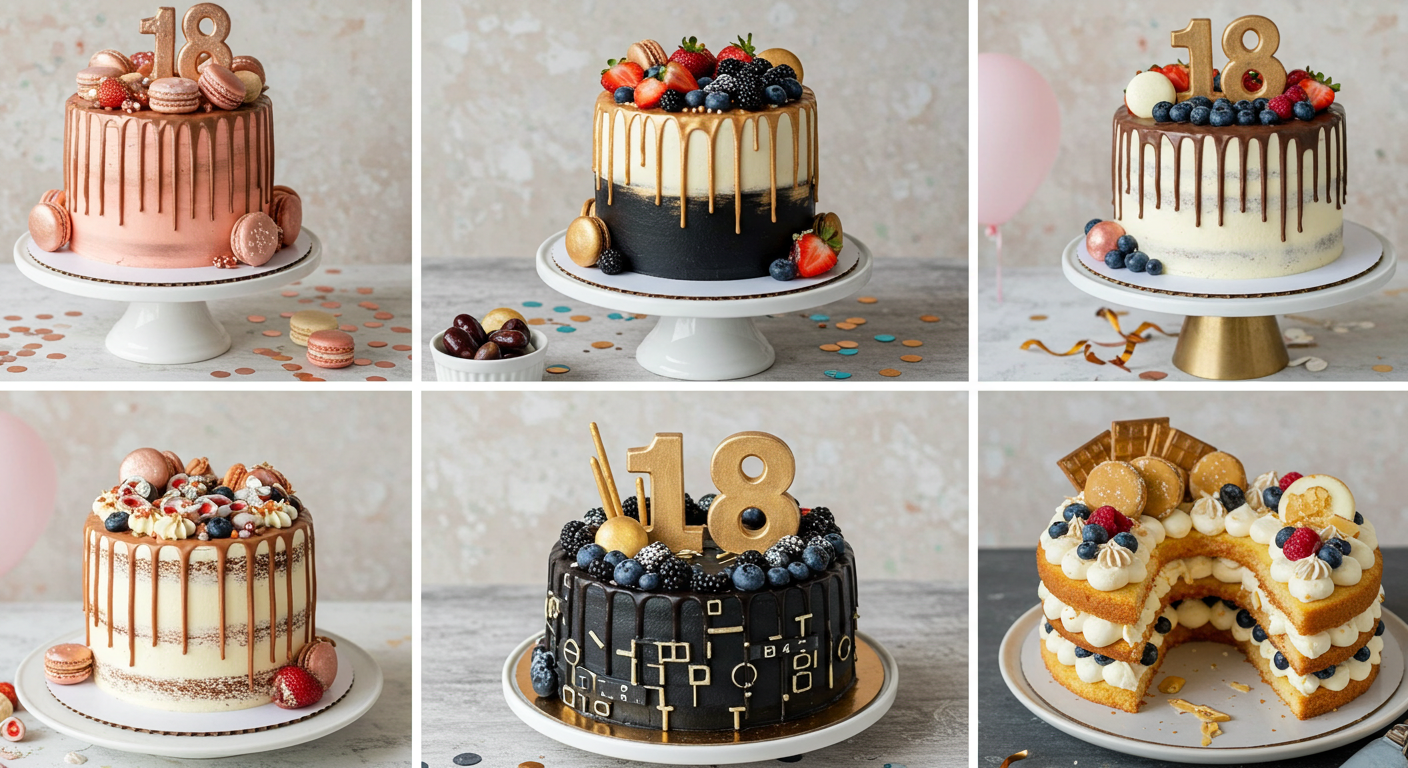 18th birthday cake