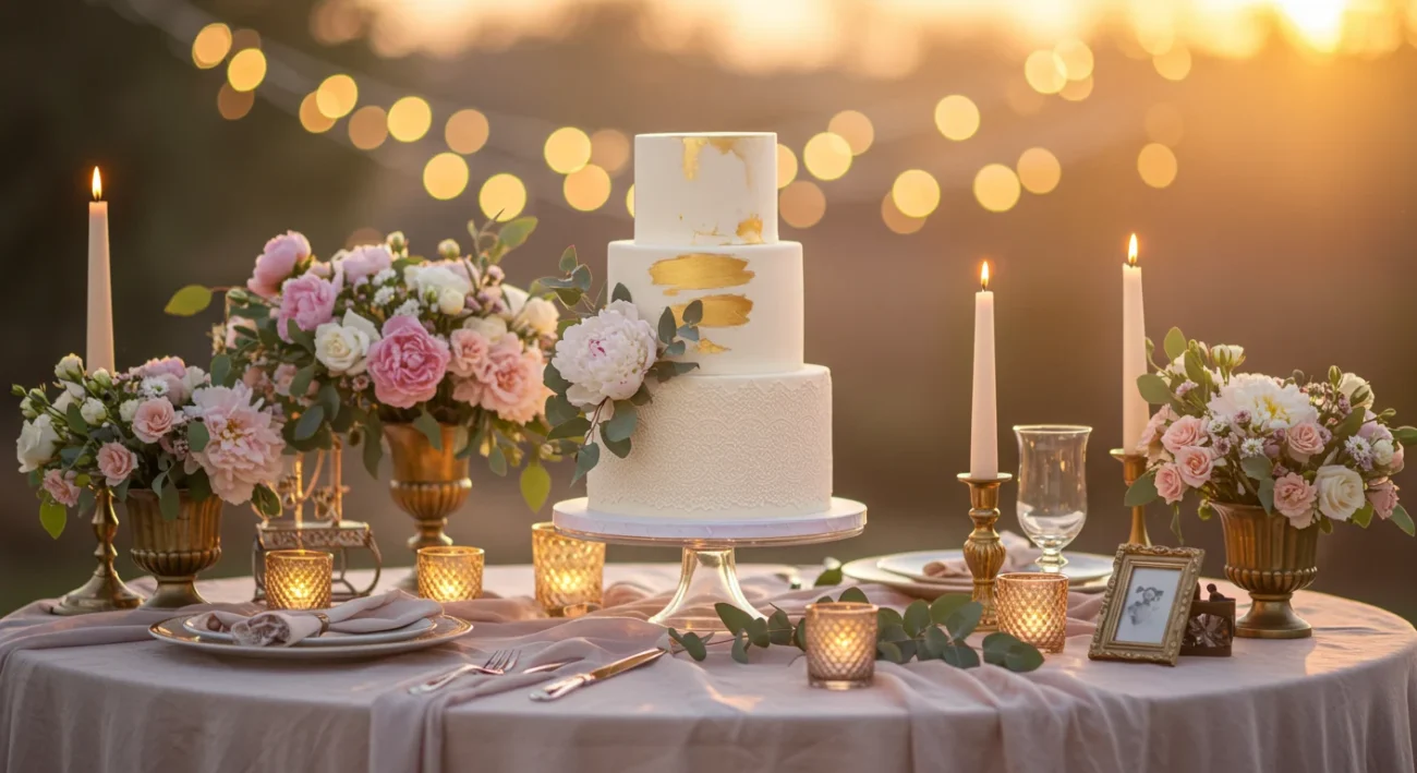 ideas to design the ideal wedding cake