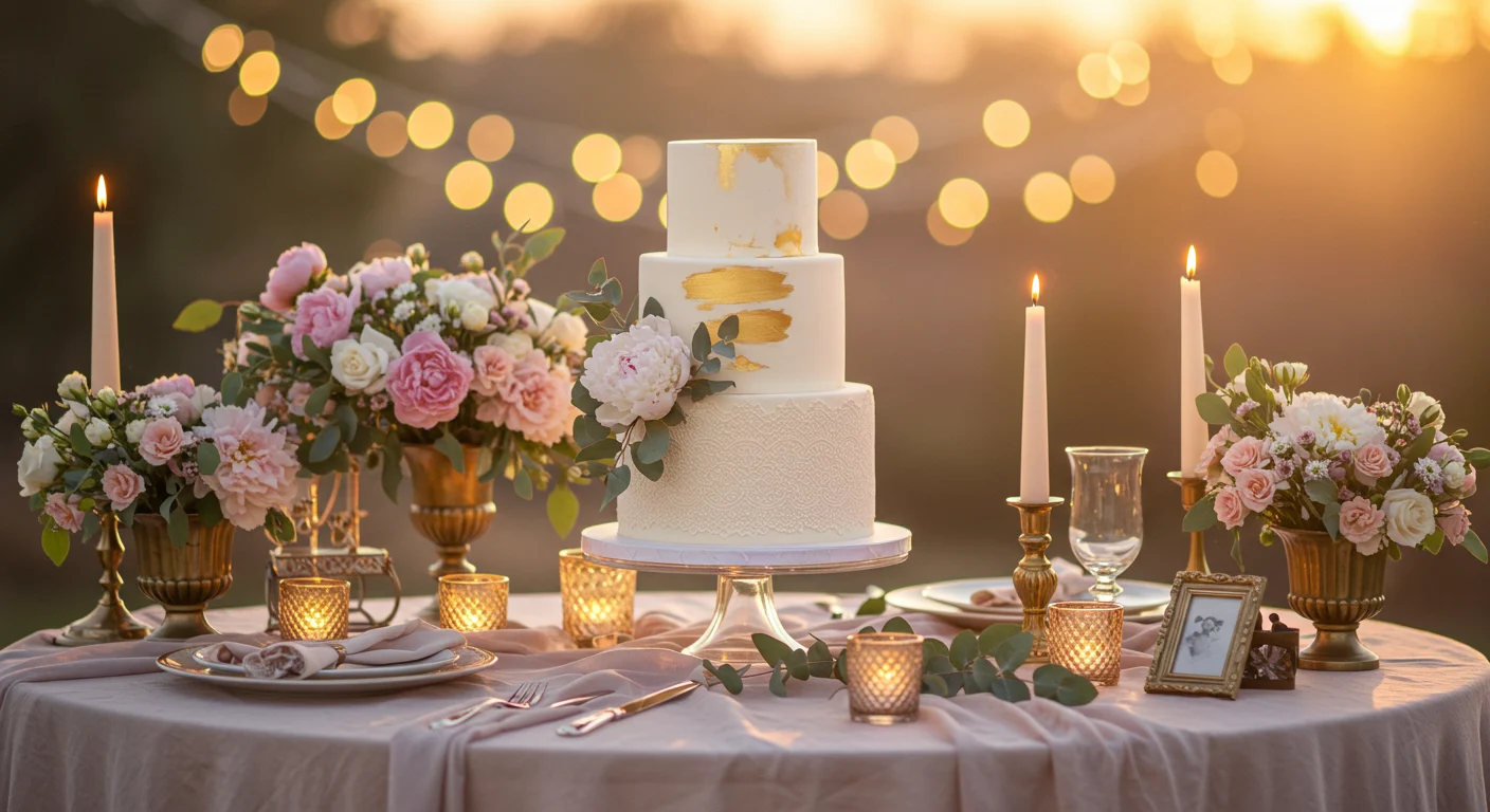 ideas to design the ideal wedding cake