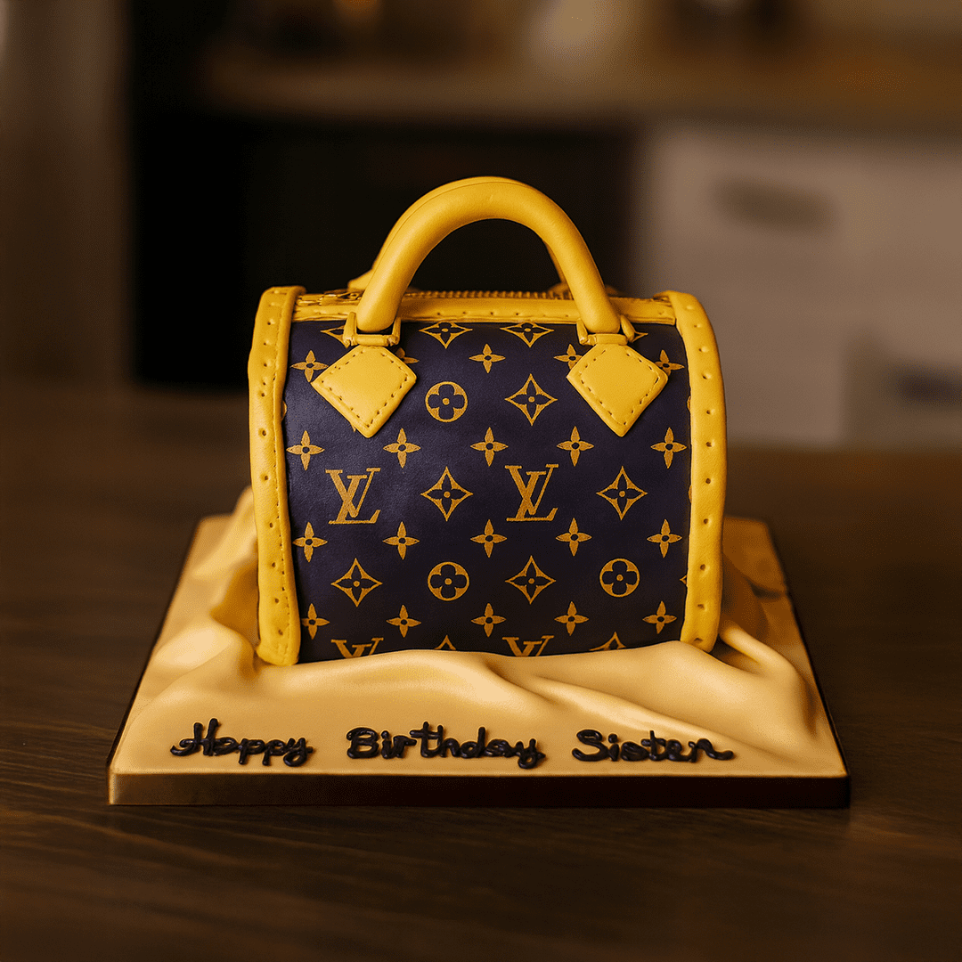 LV Theme Bag Cake LV Theme Bag Cake - Image 1
