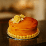 Mango Cream with Victoria Sponge