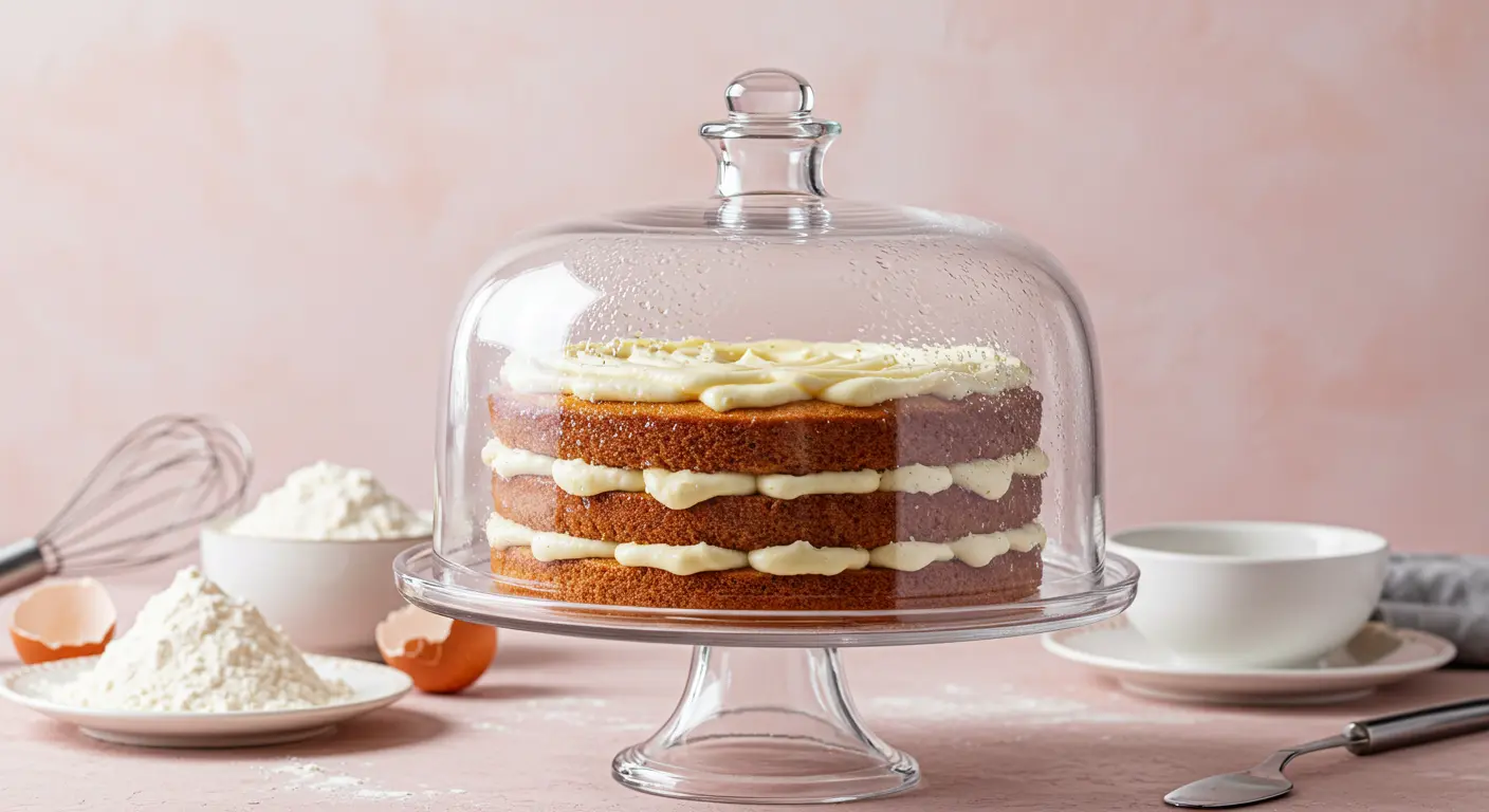 keep your cake moist