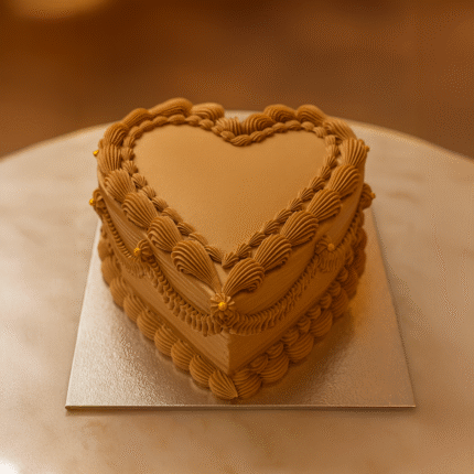 Vintage Coffee Brown Cake