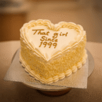 White Heart Cake